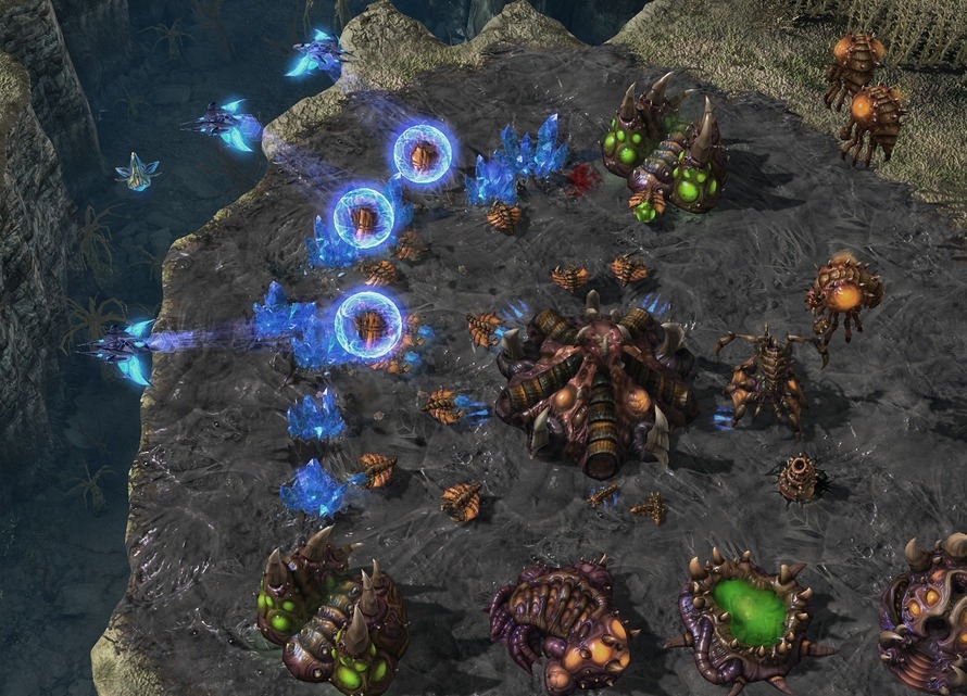 Скриншот из игры StarCraft 2: Wings of Liberty под номером 125