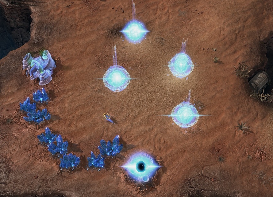 Скриншот из игры StarCraft 2: Wings of Liberty под номером 131