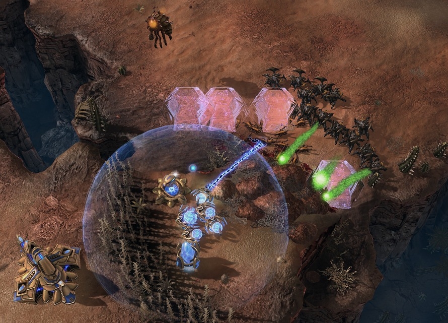 Скриншот из игры StarCraft 2: Wings of Liberty под номером 133