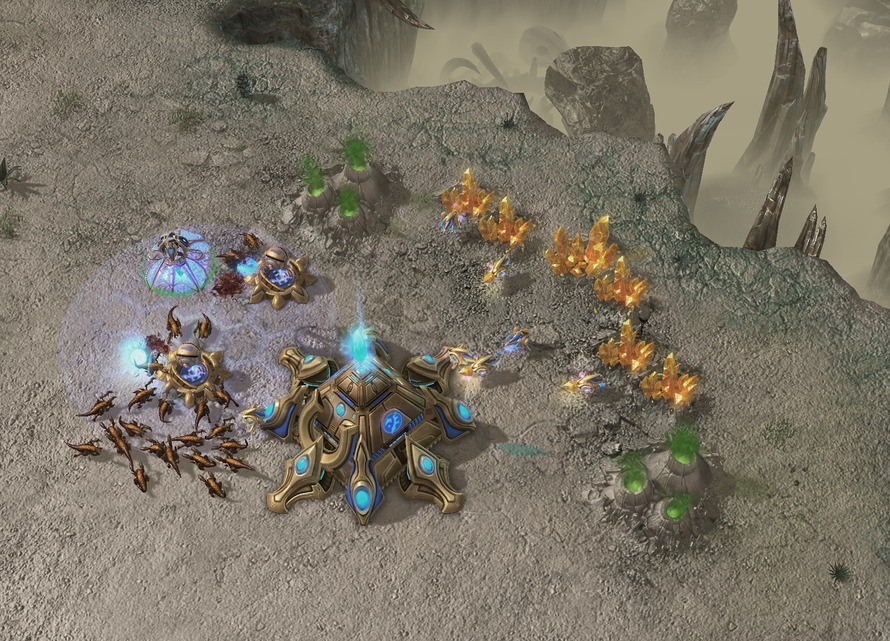 Скриншот из игры StarCraft 2: Wings of Liberty под номером 144