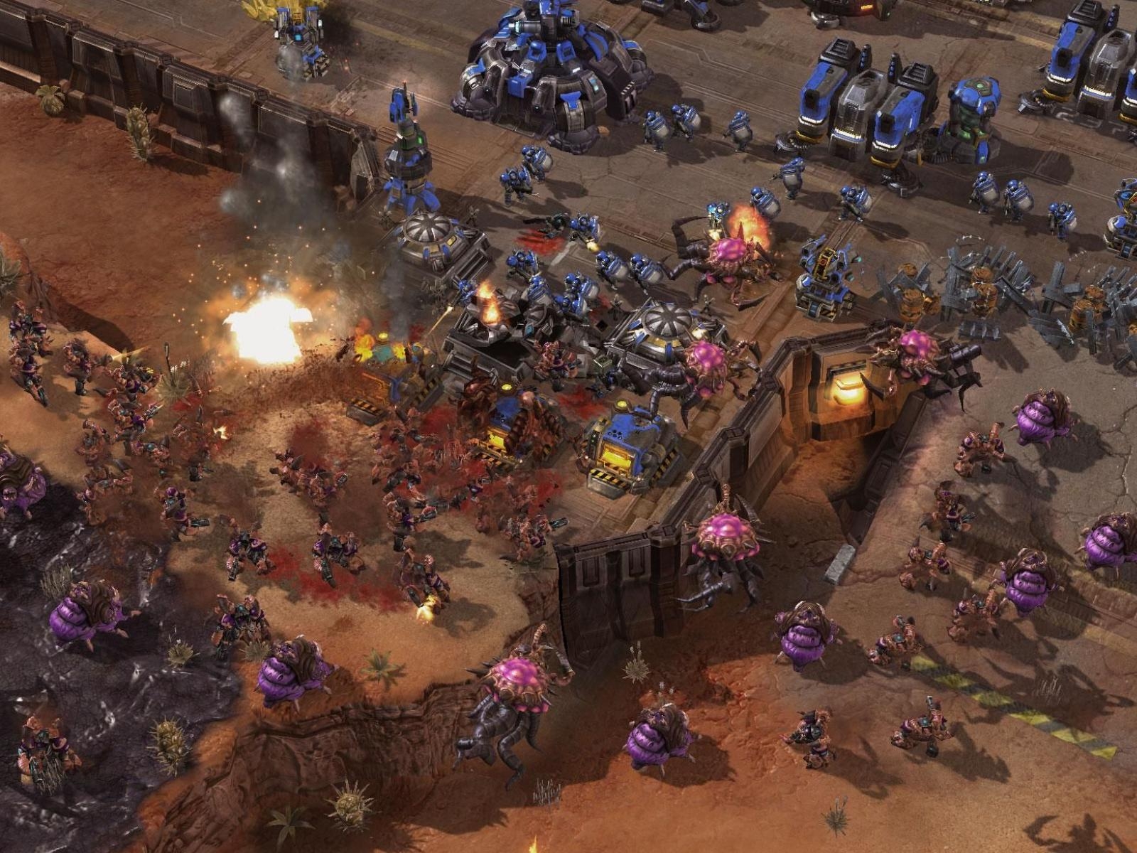 Скриншот из игры StarCraft 2: Wings of Liberty под номером 2