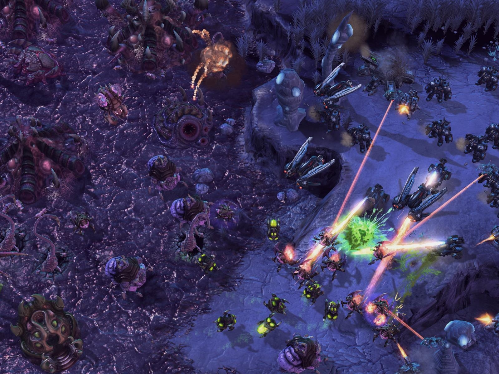 Скриншот из игры StarCraft 2: Wings of Liberty под номером 21