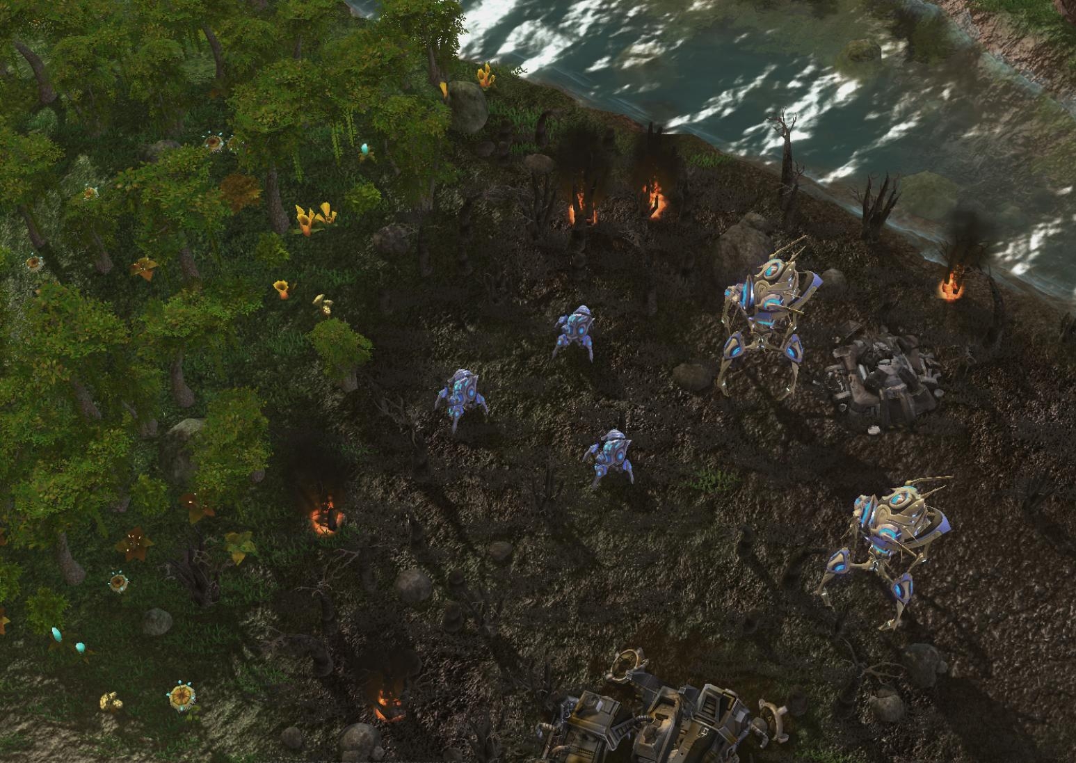 Скриншот из игры StarCraft 2: Wings of Liberty под номером 22