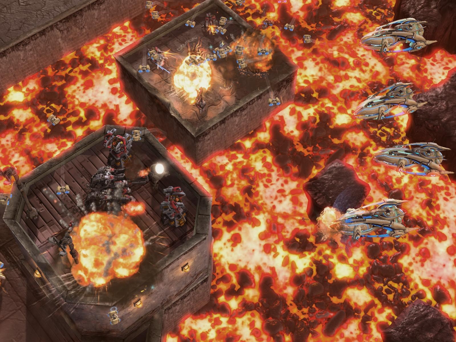 Скриншот из игры StarCraft 2: Wings of Liberty под номером 28