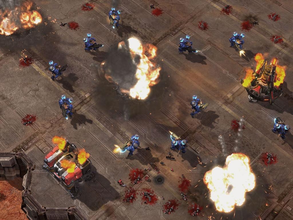 Скриншот из игры StarCraft 2: Wings of Liberty под номером 34