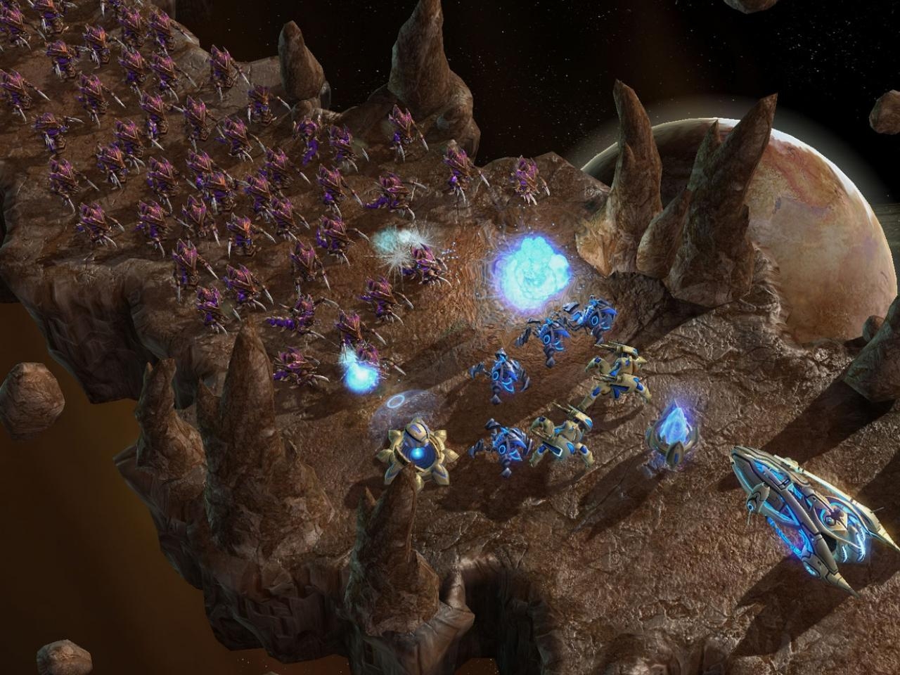 Скриншот из игры StarCraft 2: Wings of Liberty под номером 41