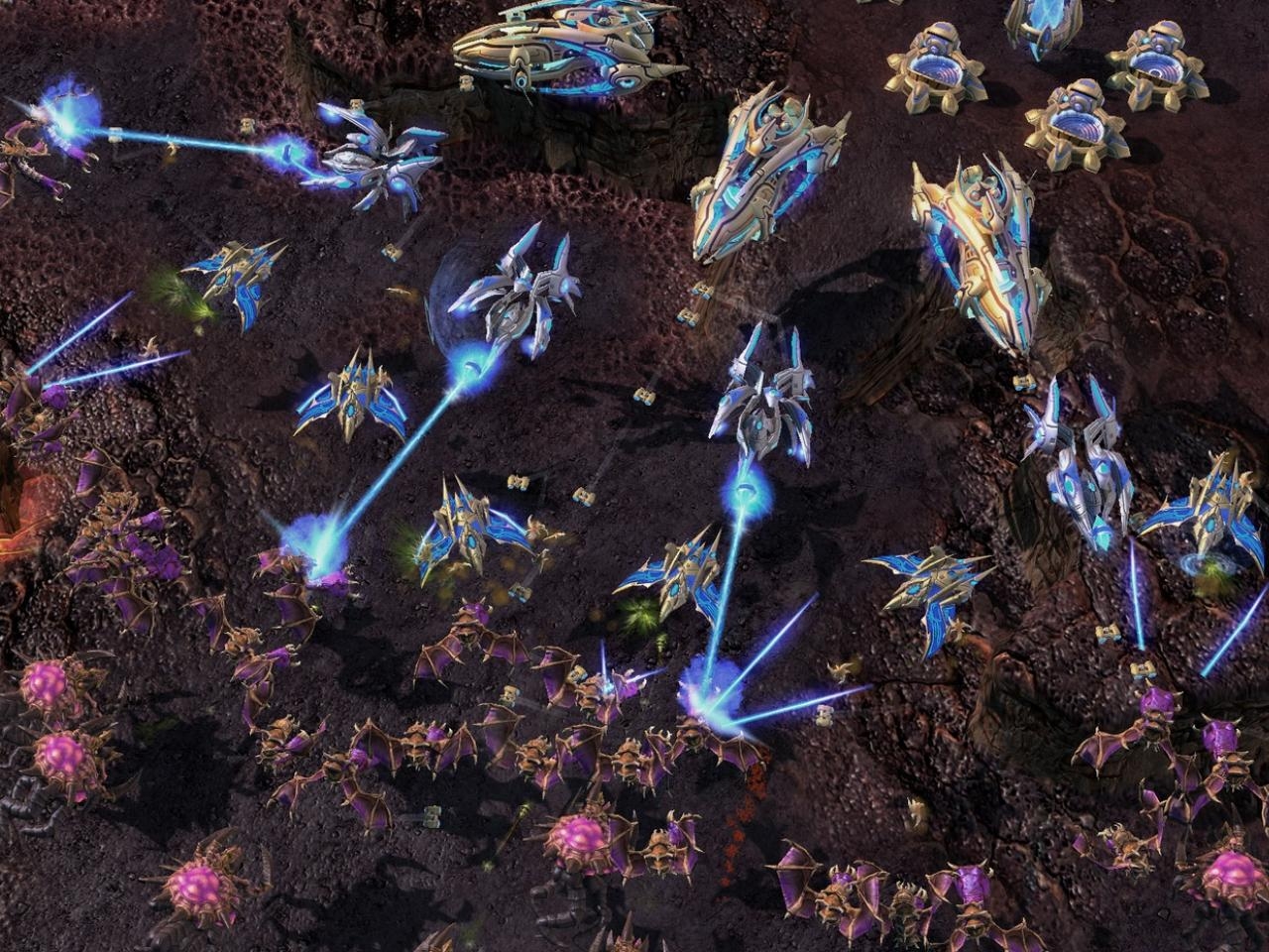 Скриншот из игры StarCraft 2: Wings of Liberty под номером 44