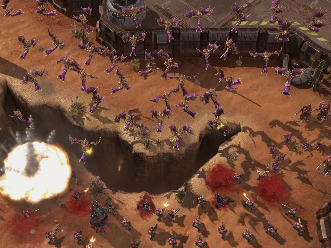 Скриншот из игры StarCraft 2: Wings of Liberty под номером 45