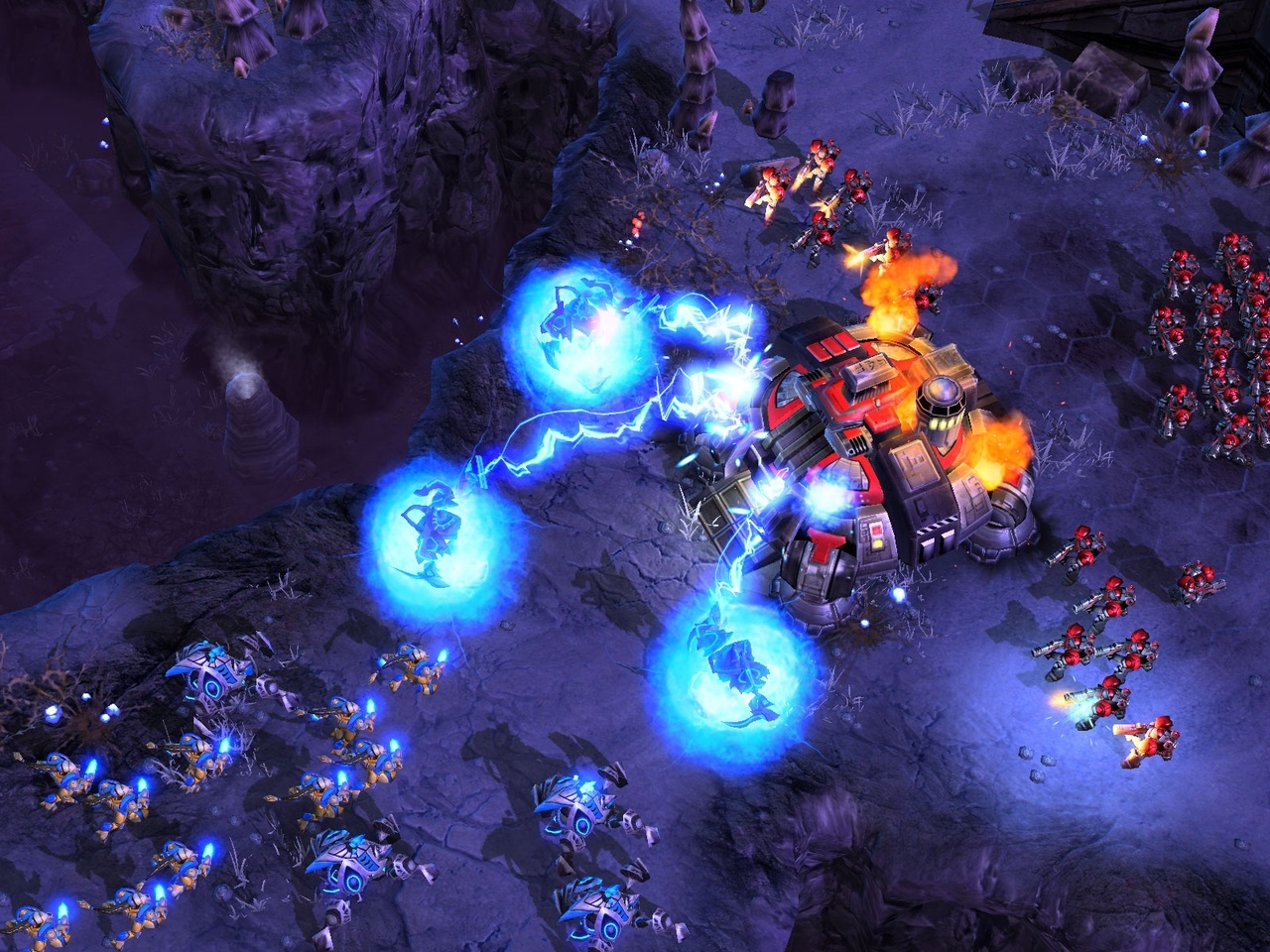 Скриншот из игры StarCraft 2: Wings of Liberty под номером 75