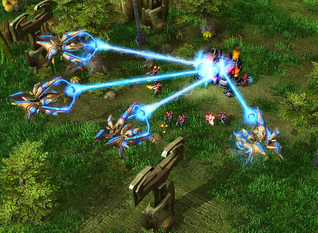Скриншот из игры StarCraft 2: Wings of Liberty под номером 76