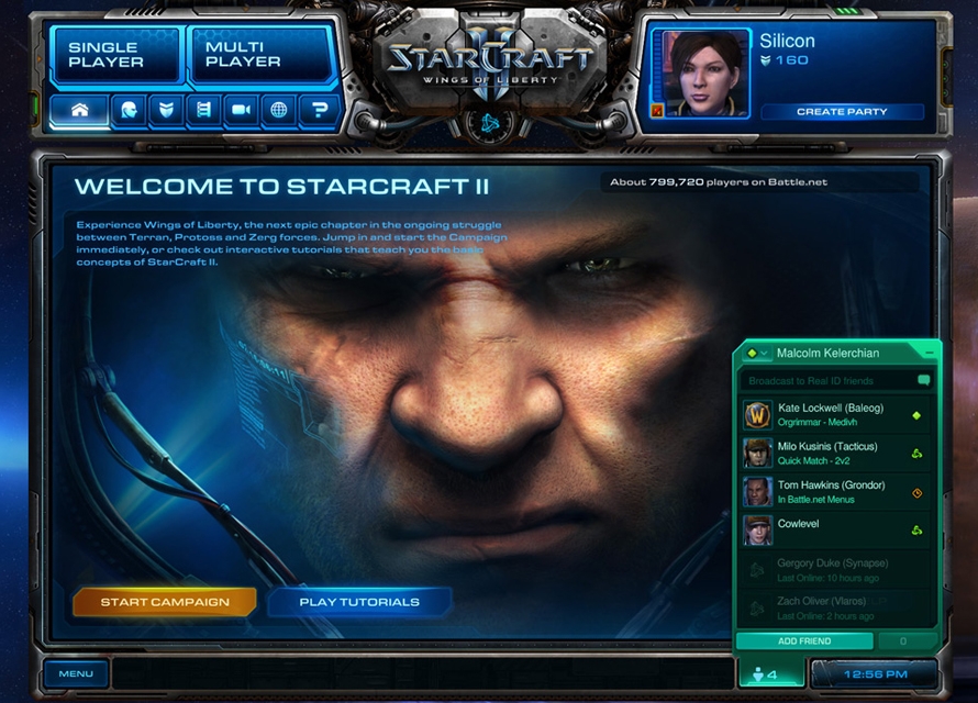 Скриншот из игры StarCraft 2: Wings of Liberty под номером 89