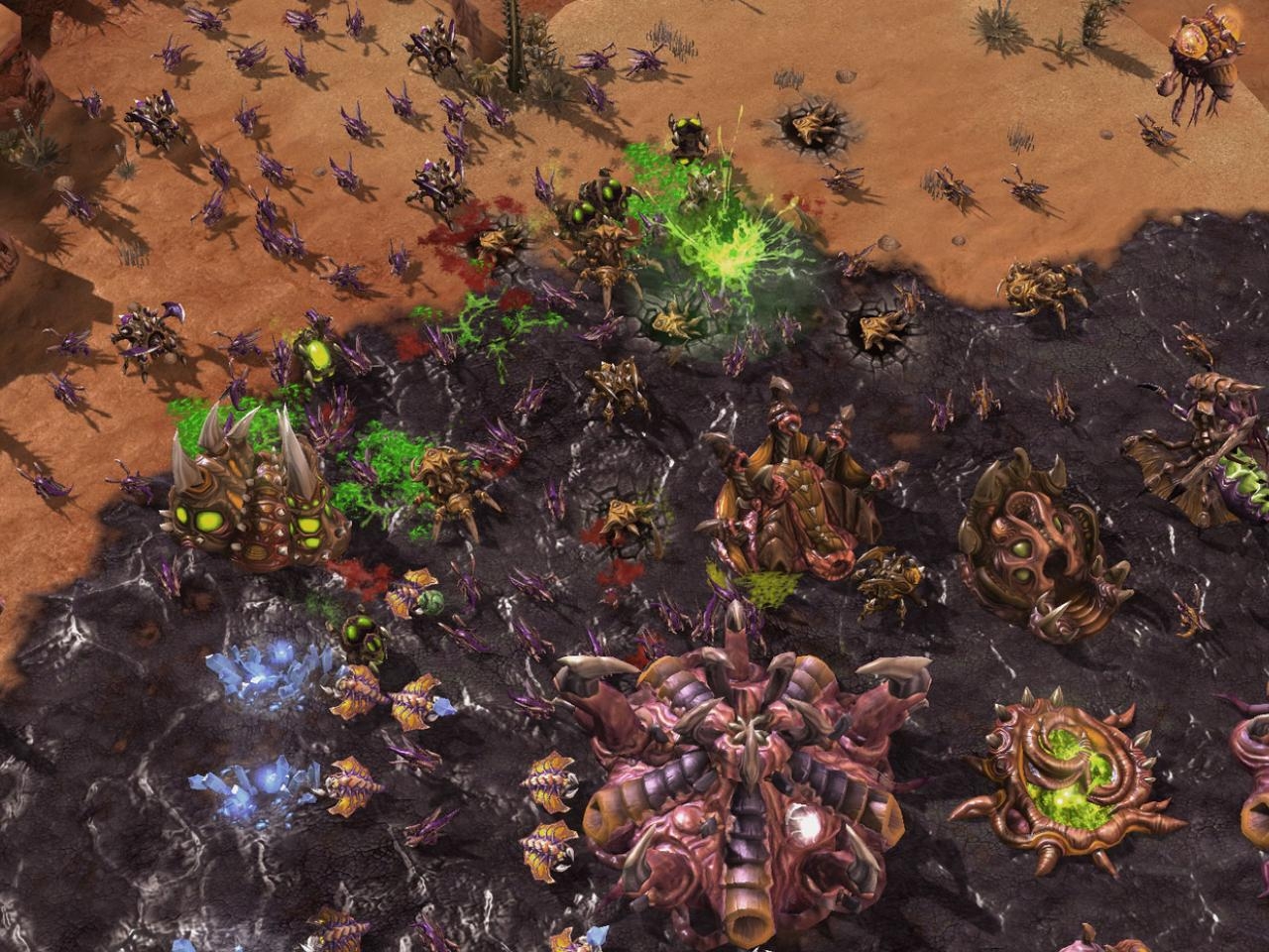 Скриншот из игры StarCraft 2: Wings of Liberty под номером 9