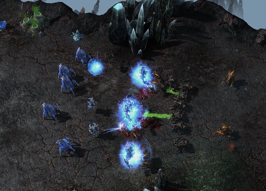Скриншот из игры StarCraft 2: Wings of Liberty под номером 96
