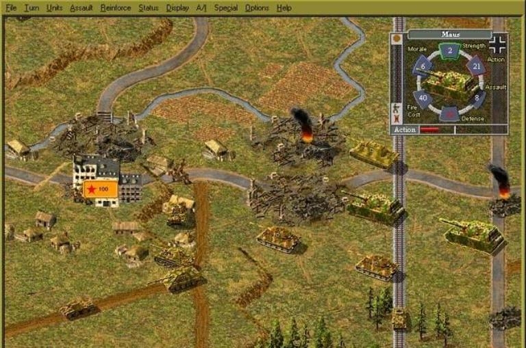 Скриншот из игры East Front 2: Fall of the Reich под номером 1