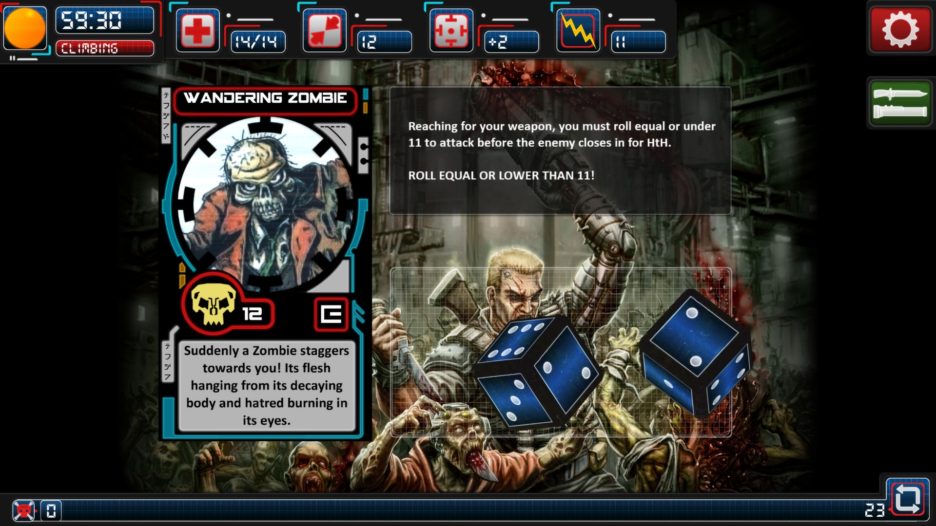 Скриншот из игры Chainsaw Warrior под номером 2