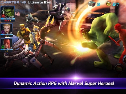 Скриншот из игры Marvel Future Fight под номером 2