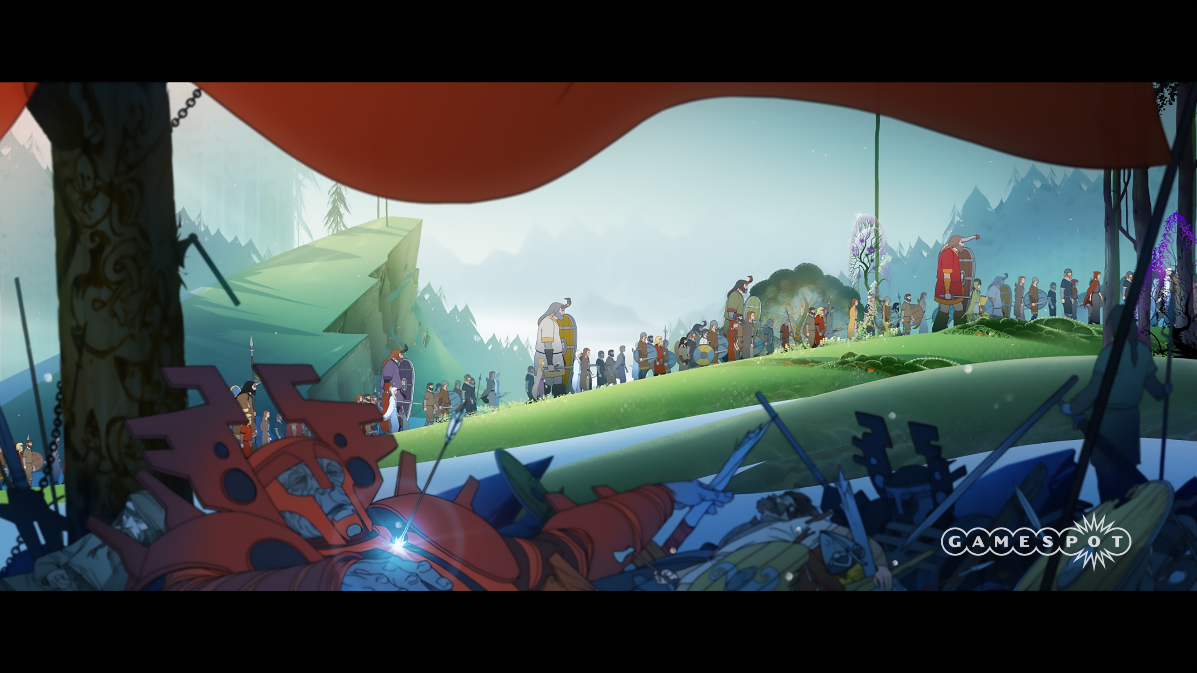 Скриншот из игры Banner Saga 2, The под номером 1