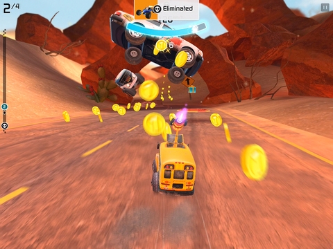 Скриншот из игры Rocket Cars под номером 3