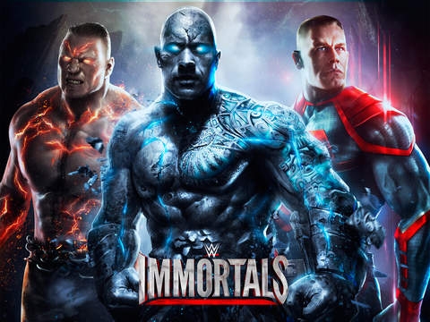 Скриншот из игры WWE Immortals под номером 1