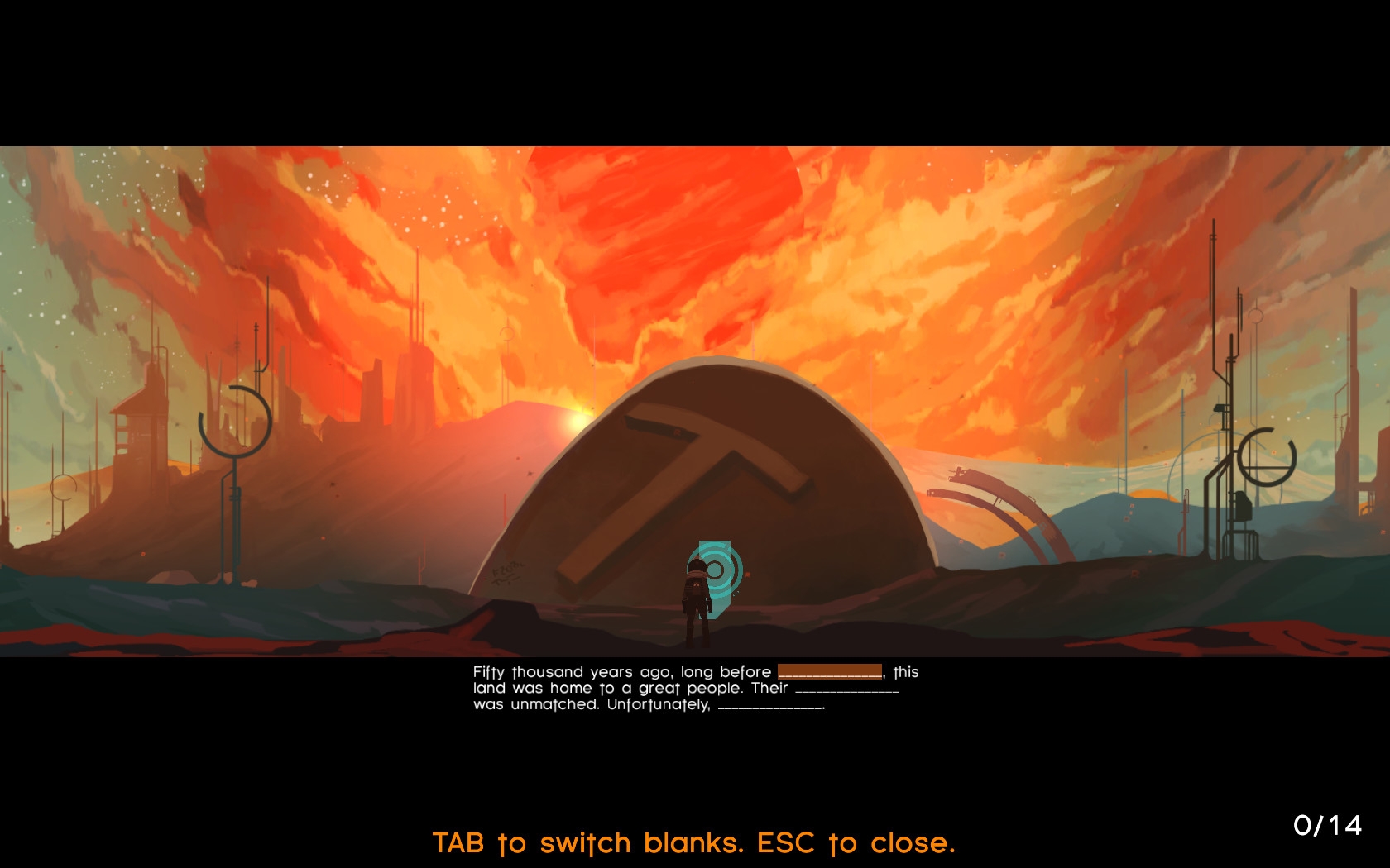 Скриншот из игры Elegy for a Dead World под номером 1
