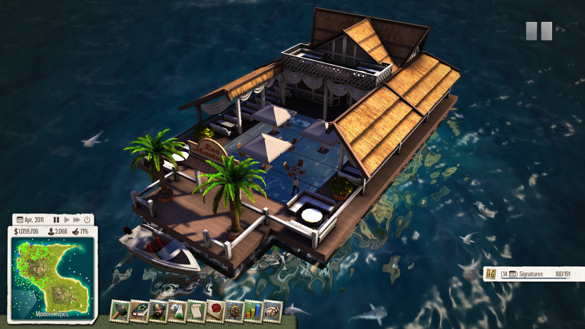 Скриншот из игры Tropico 5: Waterborne под номером 3