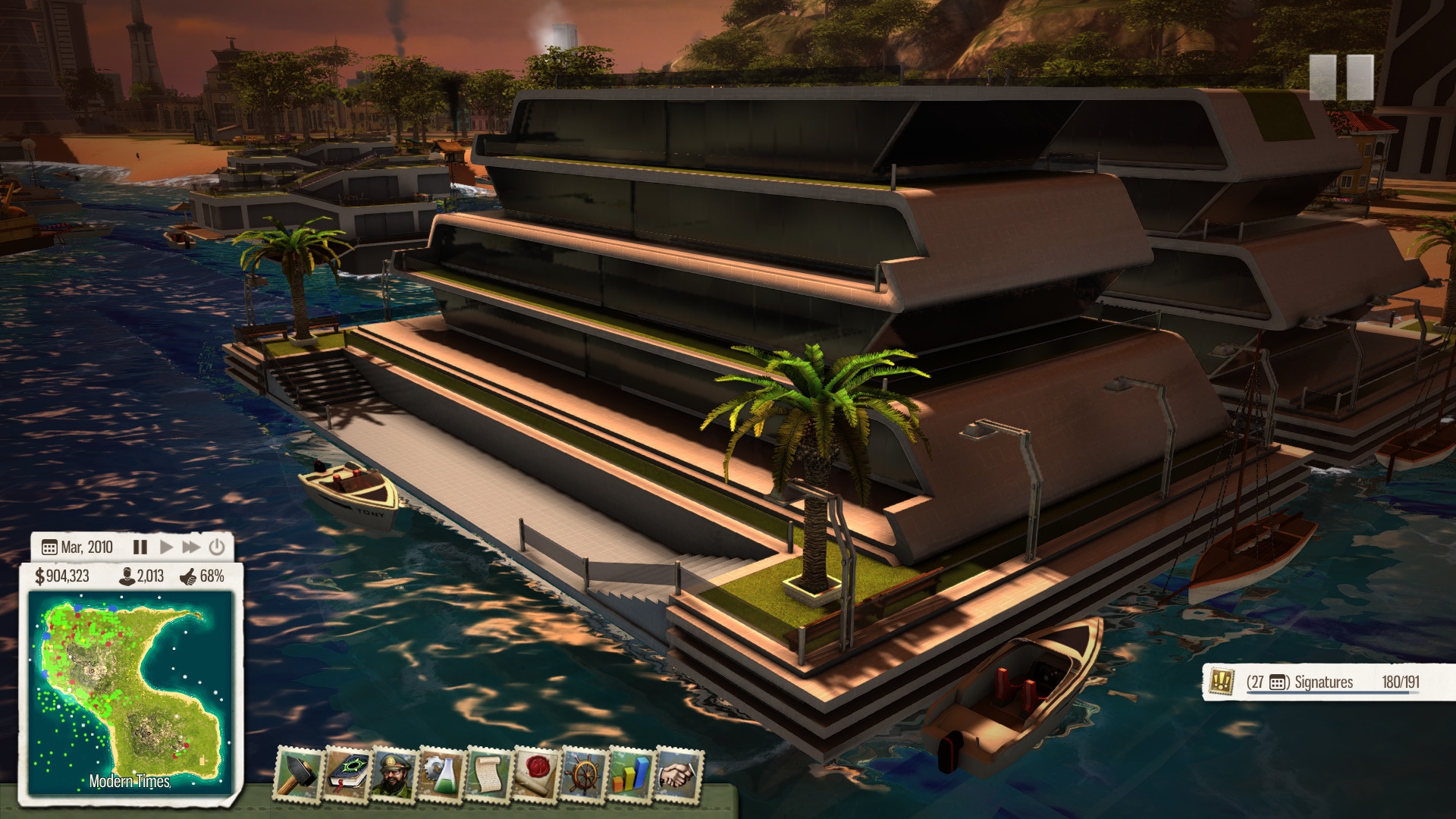 Скриншот из игры Tropico 5: Waterborne под номером 6