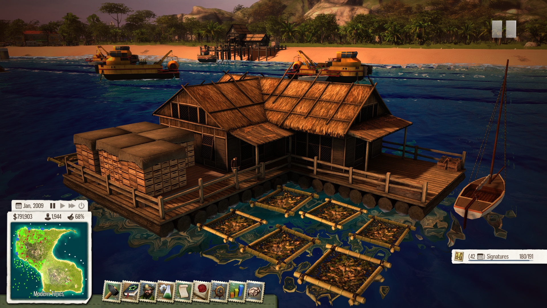 Скриншот из игры Tropico 5: Waterborne под номером 9