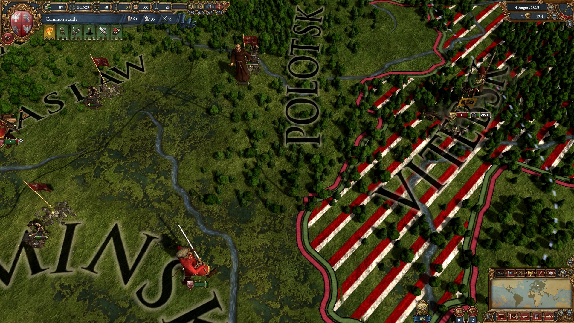 Скриншот из игры Europa Universalis 4: Art of War под номером 10