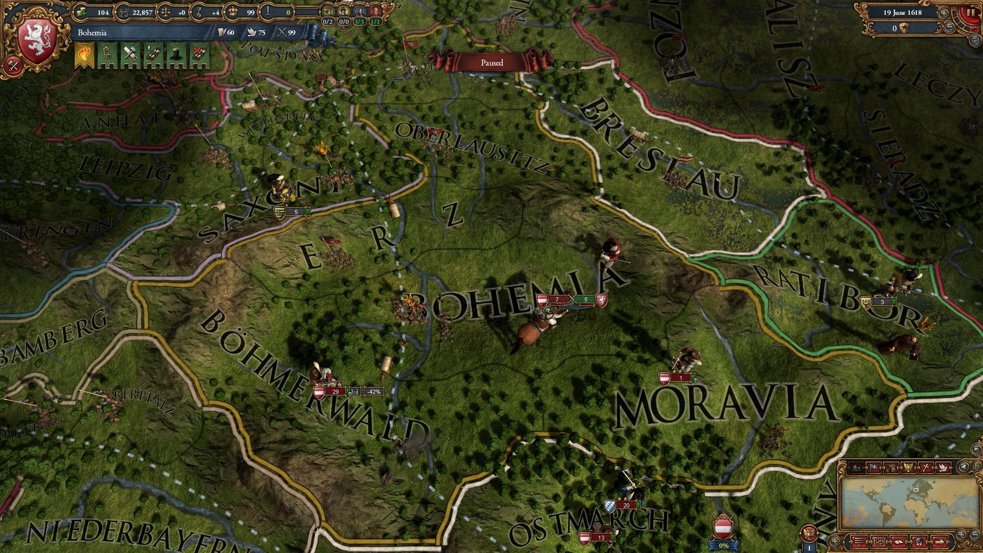 Скриншот из игры Europa Universalis 4: Art of War под номером 5