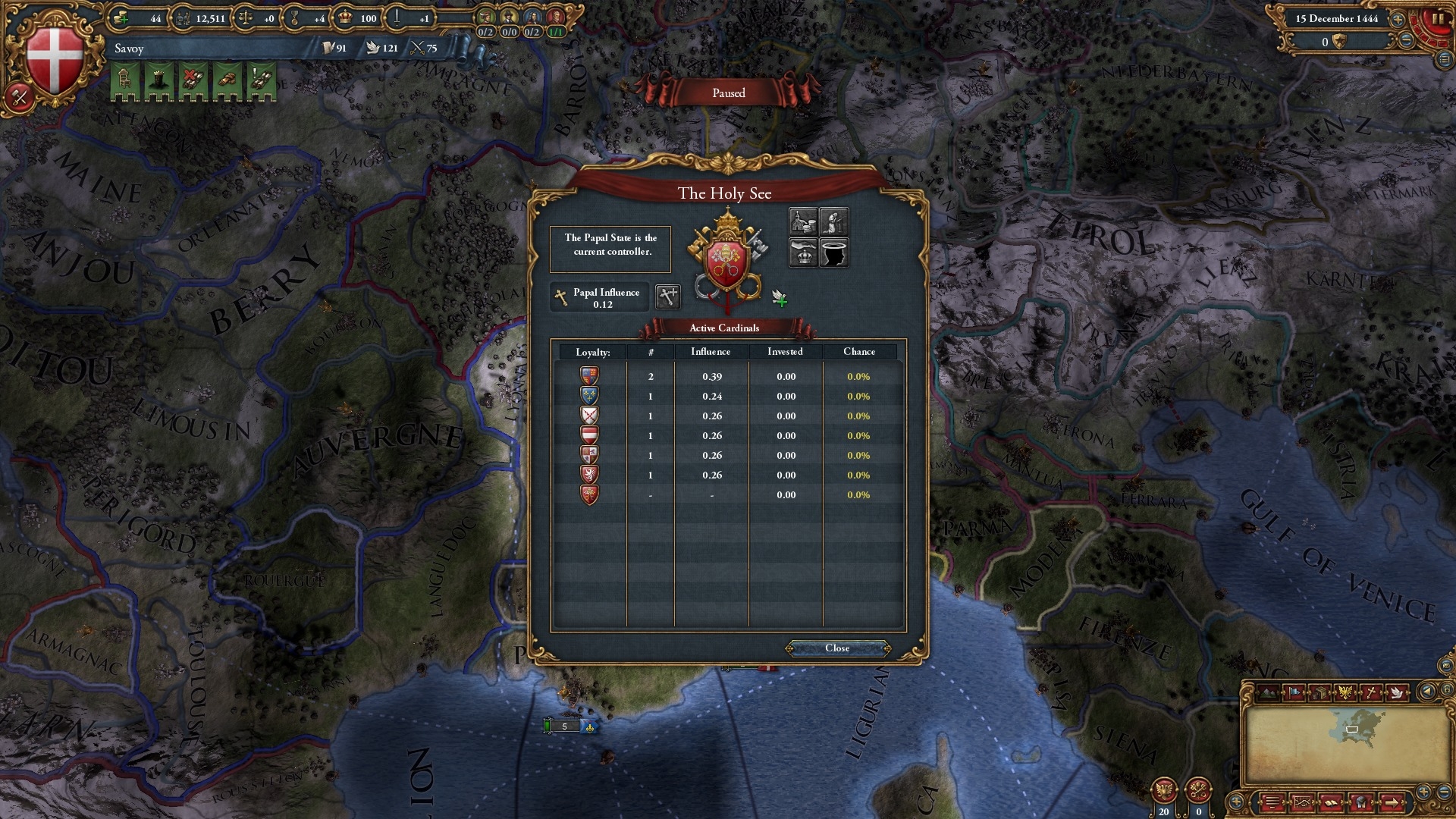Скриншот из игры Europa Universalis 4: Art of War под номером 6