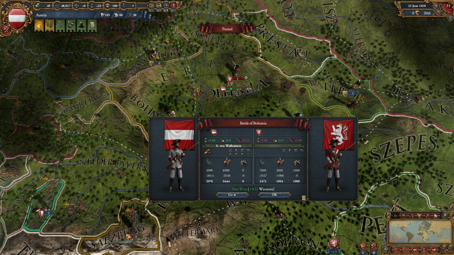 Скриншот из игры Europa Universalis 4: Art of War под номером 7
