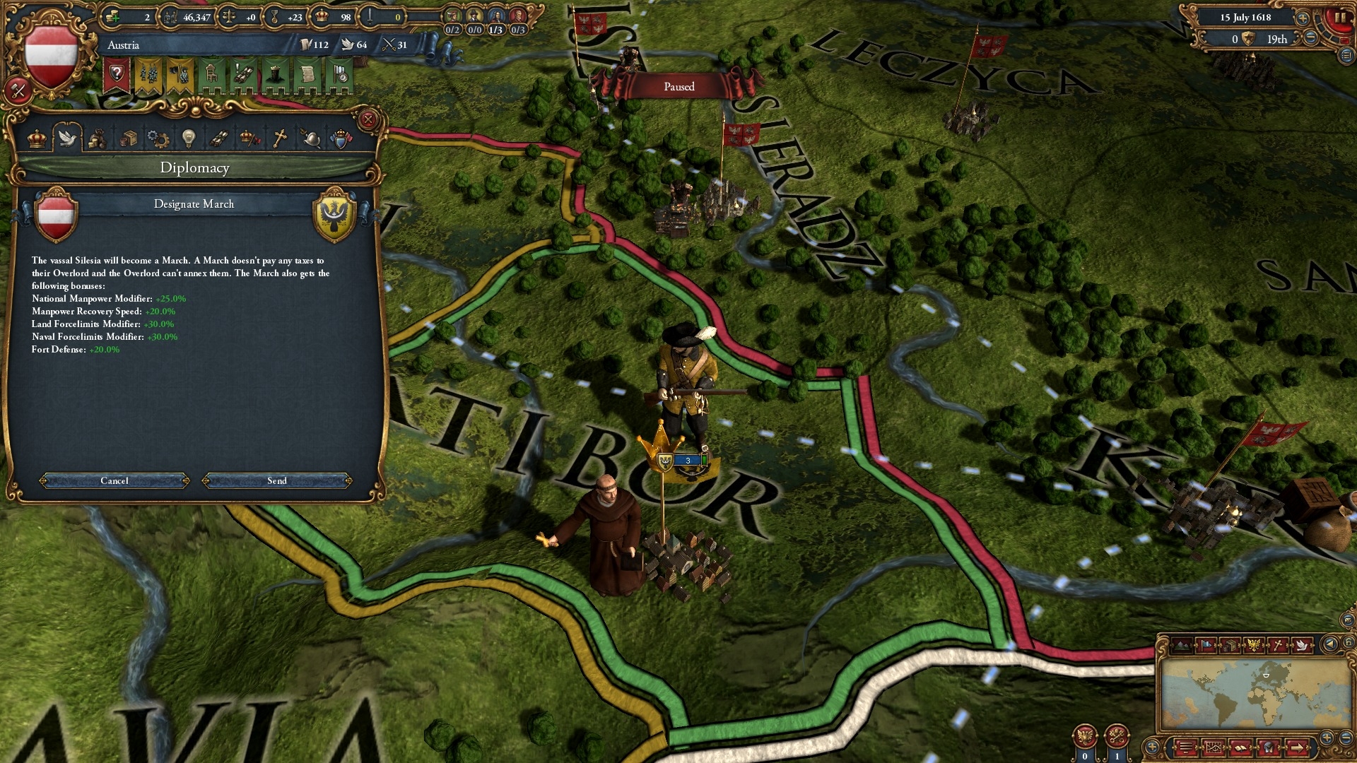 Скриншот из игры Europa Universalis 4: Art of War под номером 8