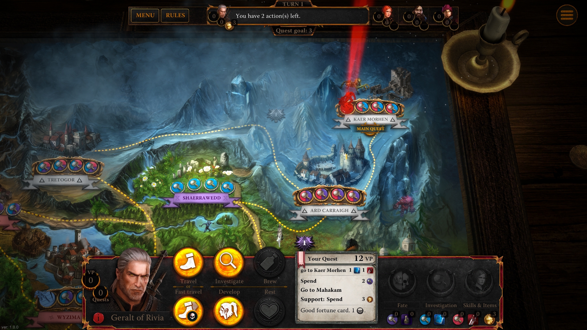 Скриншот из игры Witcher Adventure Game, The под номером 5