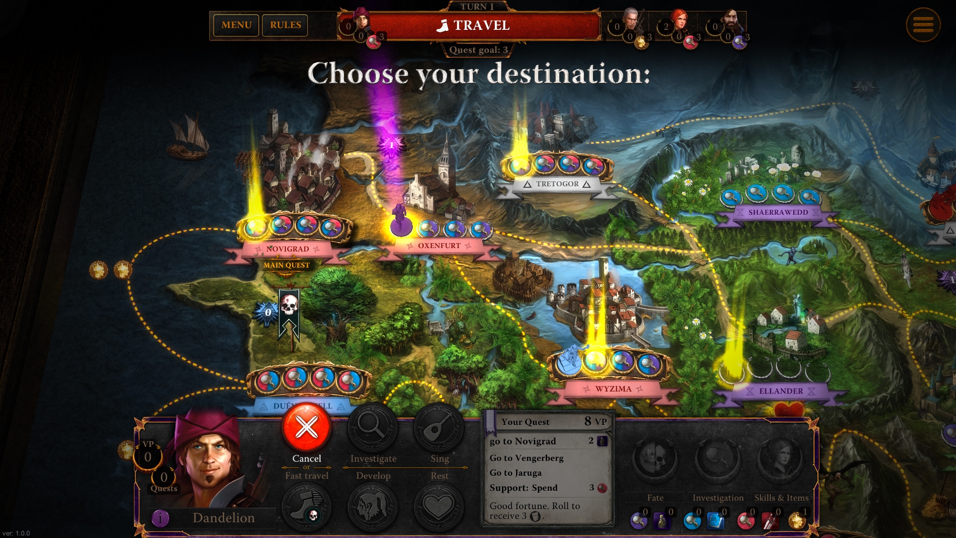 Скриншот из игры Witcher Adventure Game, The под номером 8