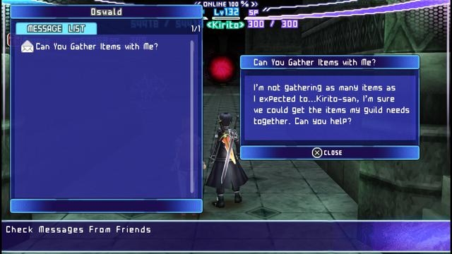 Скриншот из игры Sword Art Online: Infinity Moment под номером 6