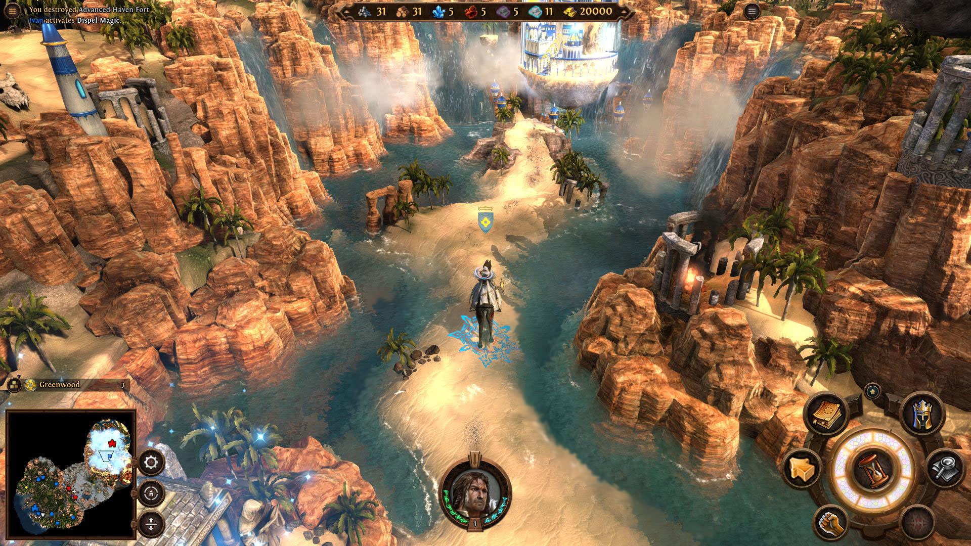 Скриншот из игры Heroes of Might and Magic 7 под номером 9
