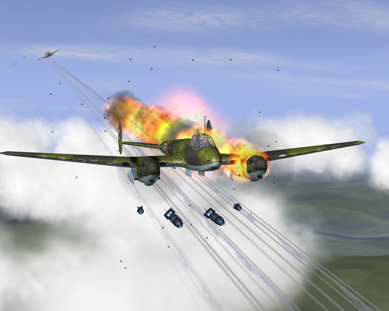 Скриншот из игры IL-2 Sturmovik: Pe-2 под номером 1