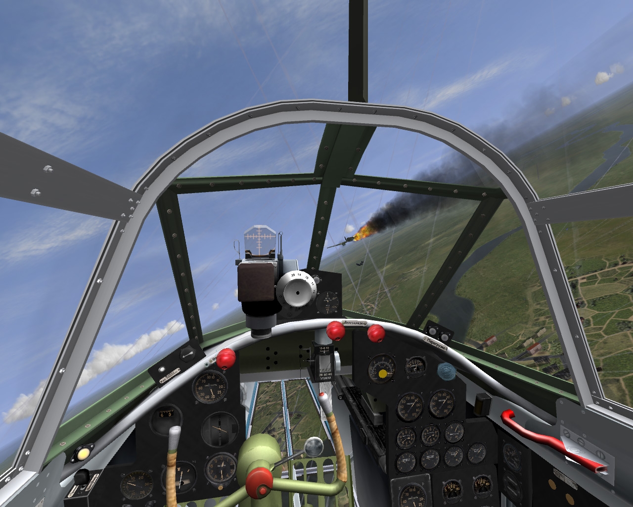 Скриншот из игры IL-2 Sturmovik: Pe-2 под номером 7