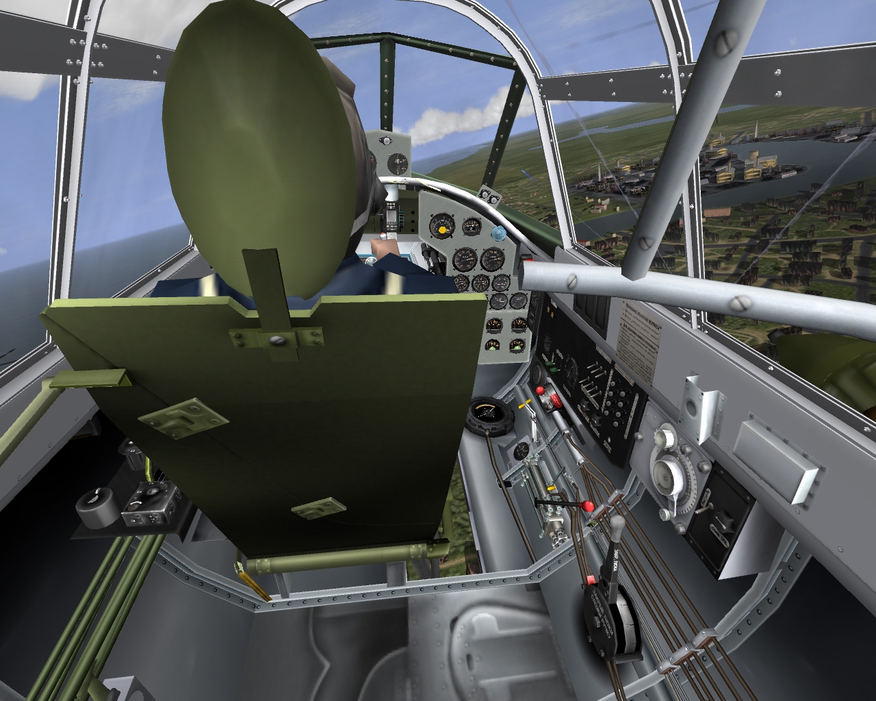 Скриншот из игры IL-2 Sturmovik: Pe-2 под номером 9