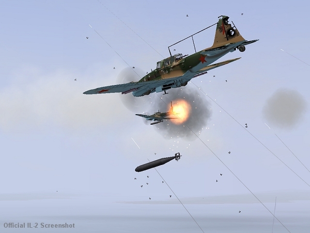 Скриншот из игры IL-2 Sturmovik под номером 1
