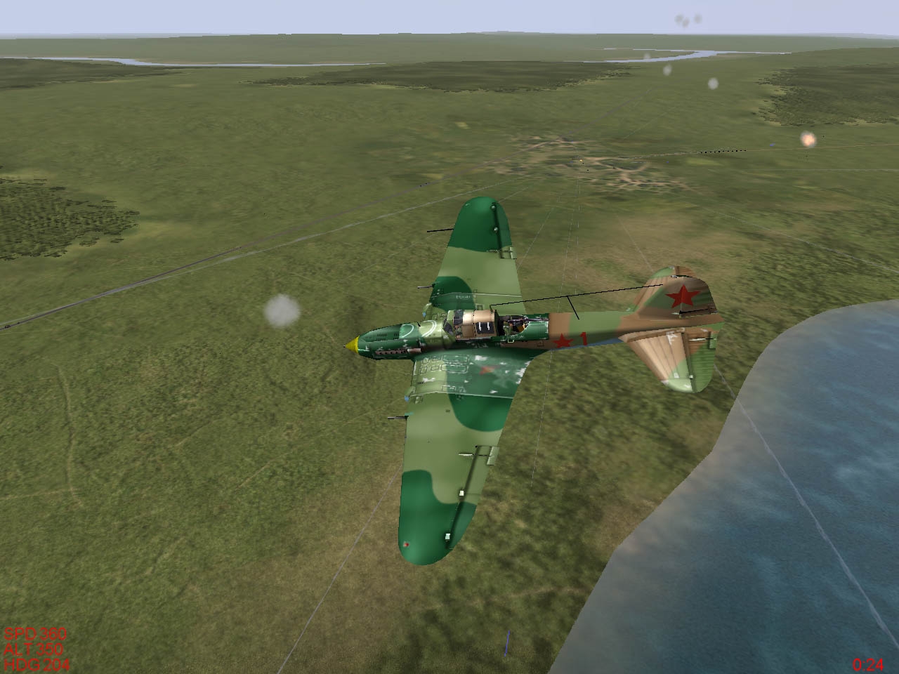 Скриншот из игры IL-2 Sturmovik под номером 12