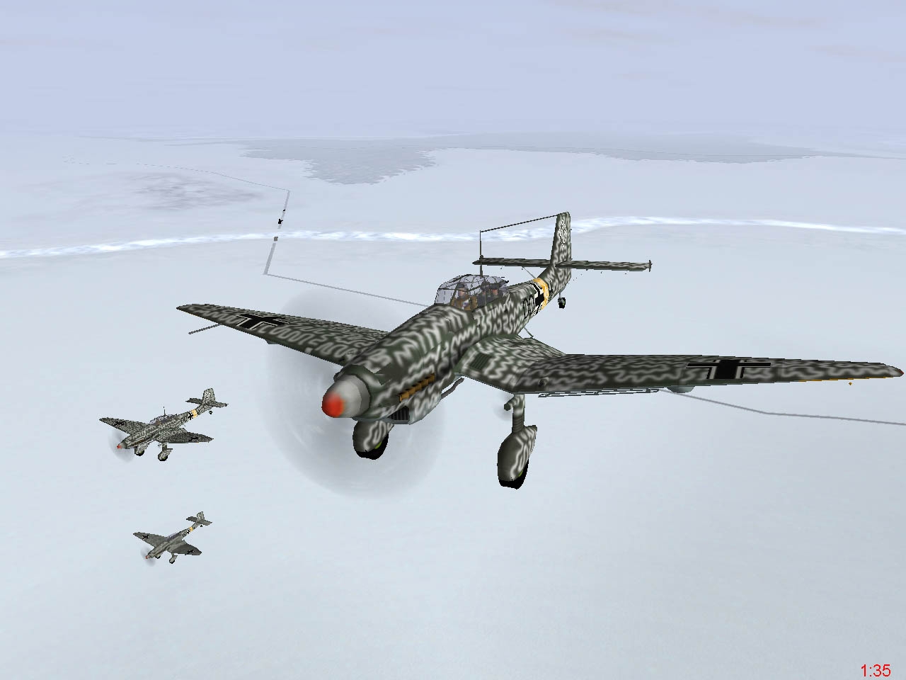 Скриншот из игры IL-2 Sturmovik под номером 13
