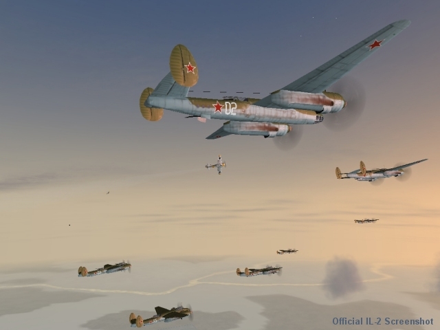 Скриншот из игры IL-2 Sturmovik под номером 4