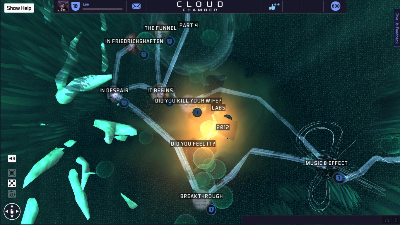 Скриншот из игры Cloud Chamber под номером 14