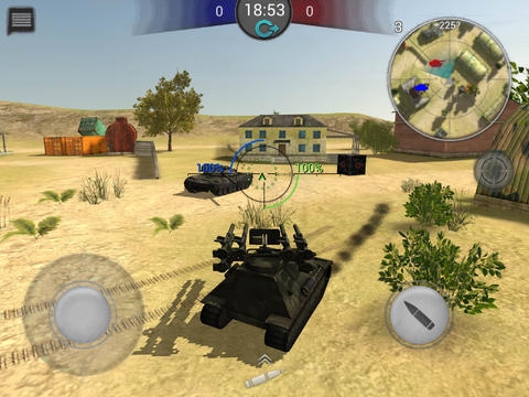 Скриншот из игры Tank-tastic! под номером 2