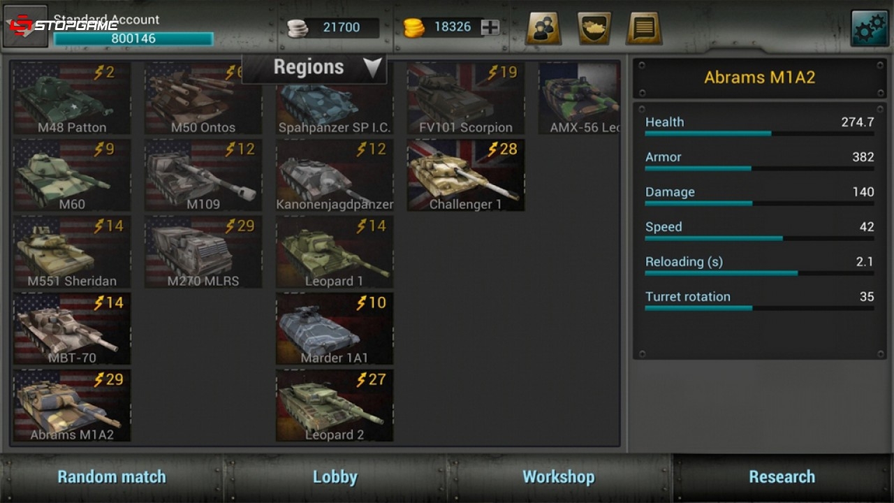 Скриншот из игры Tank-tastic! под номером 7