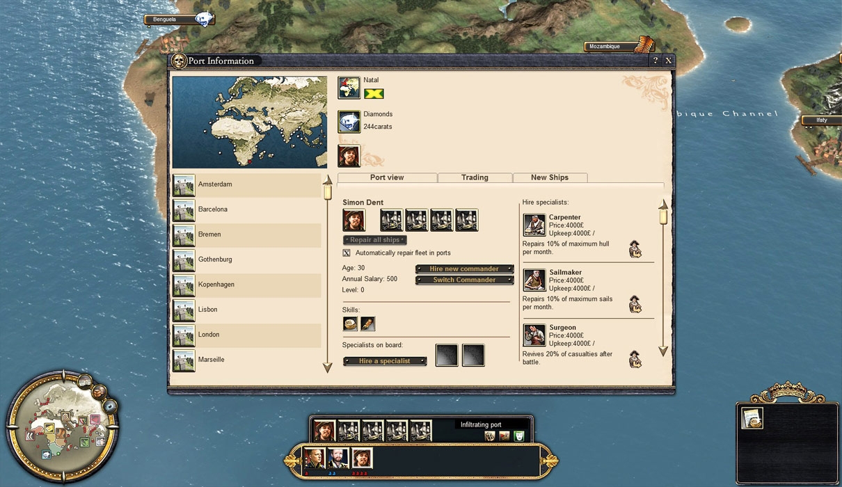 Скриншот из игры East India Company: Battle of Trafalgar под номером 3