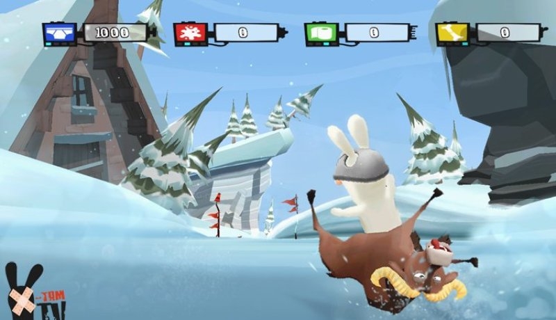 Скриншот из игры Rayman Raving Rabbids TV Party под номером 3
