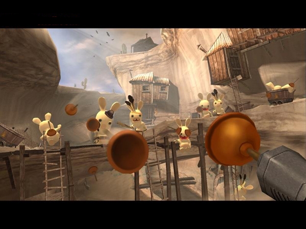 Скриншот из игры Rayman Raving Rabbids под номером 2