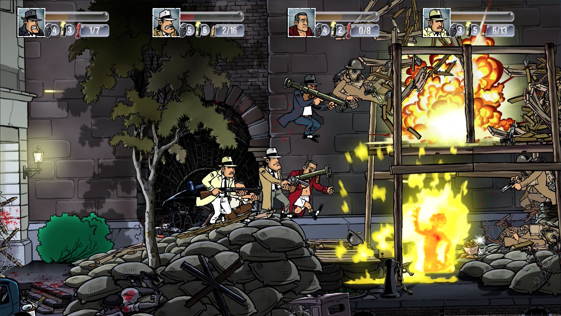 Скриншот из игры Guns, Gore & Cannoli под номером 3